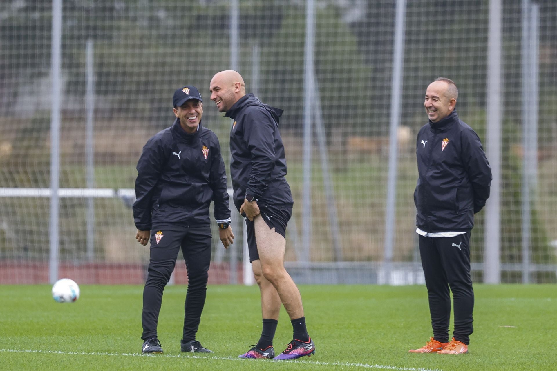 Entrenamiento del Sporting de este jueves 9 de octubre de 2025