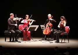 El cuarteto tiene una sonoridad pulida y delicadísima, y así lo demostró ayer en el Jovellanos.