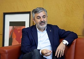 El consejero Alejandro Calvo.