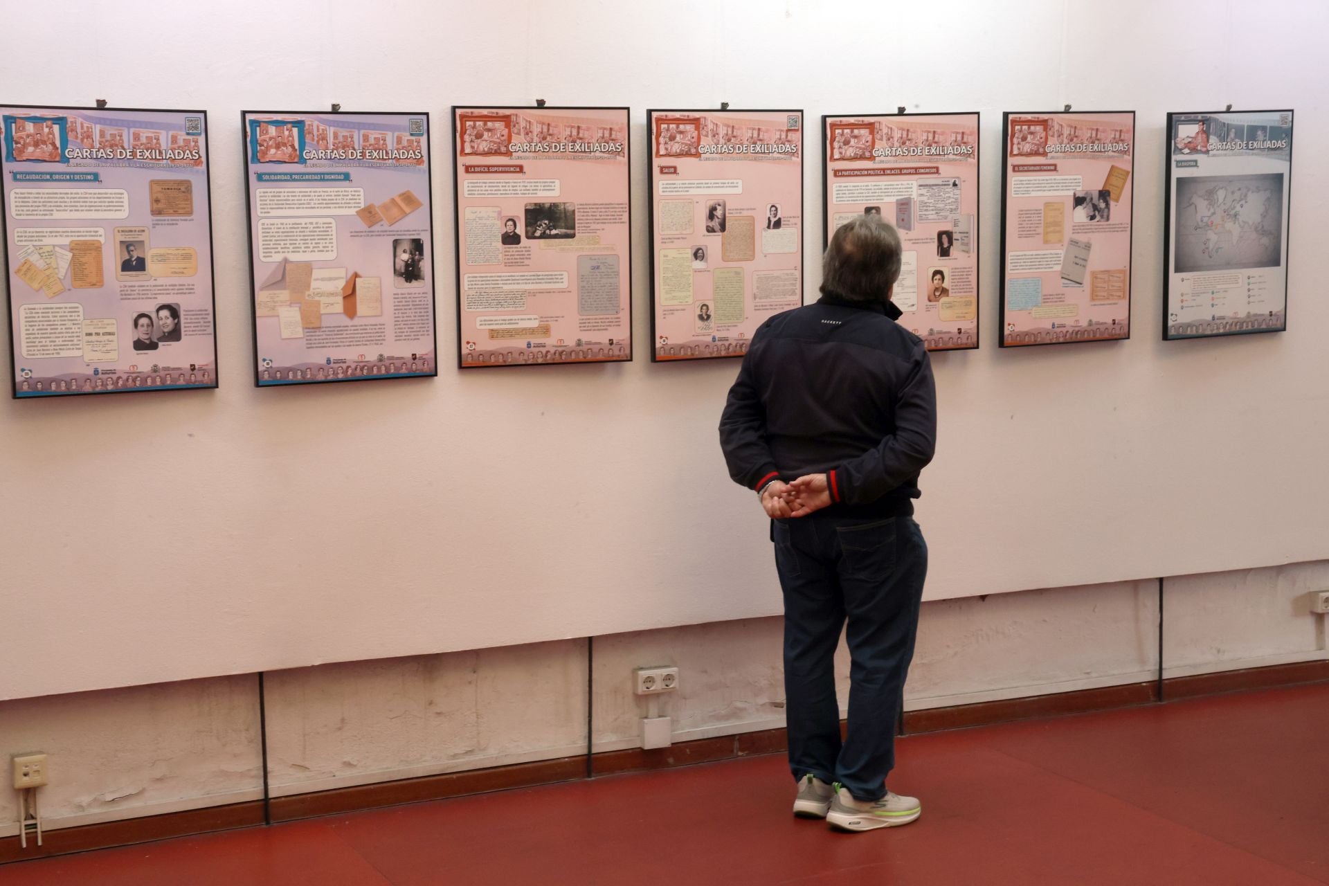 Emotivo homenaje a José Barreiro: «Cumplimos su deseo de regresar a Asturias»