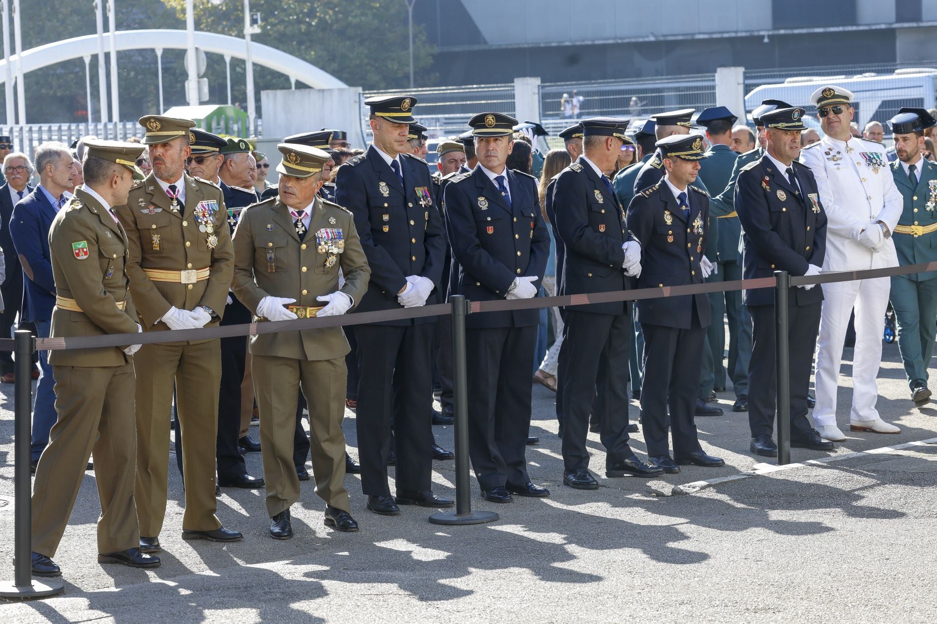 Así celebró Gijón el Día de la Hispanidad