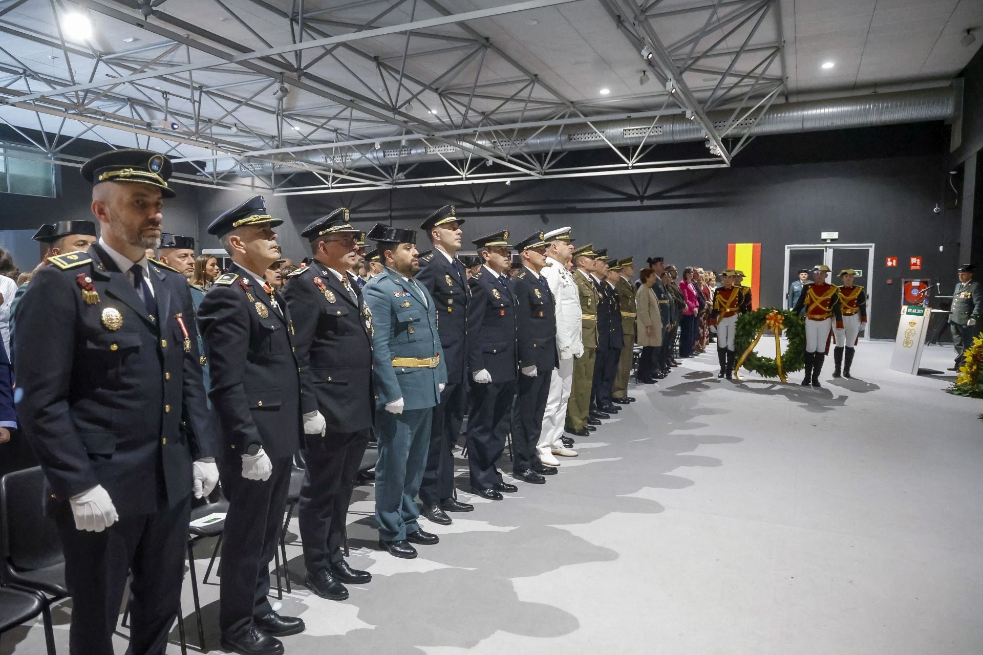 Así celebró Gijón el Día de la Hispanidad