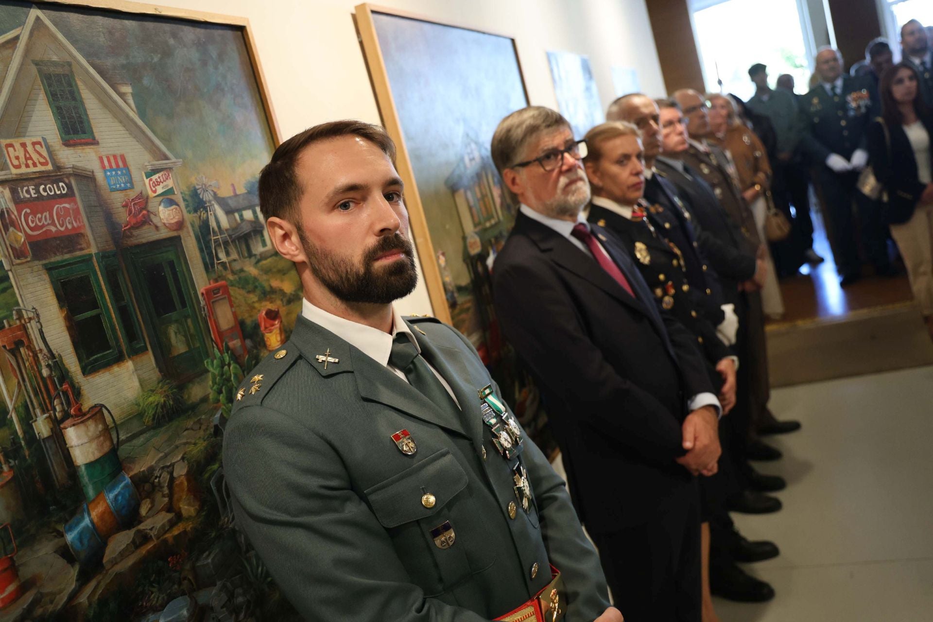 La Guardia Civil honra en Avilés a la patrona del cuerpo