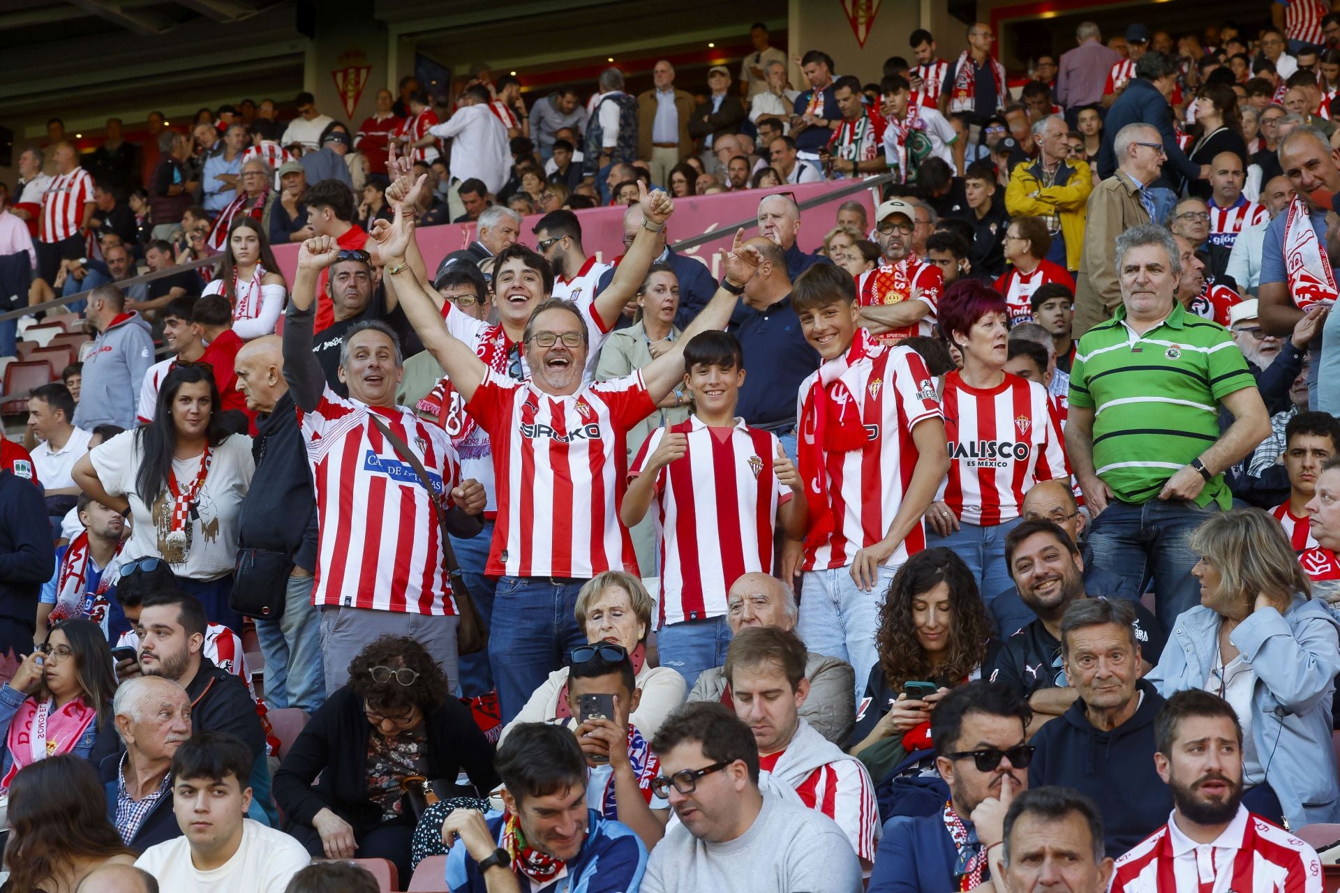 Las mejores imágenes del Sporting 2-1 Racing de Santander