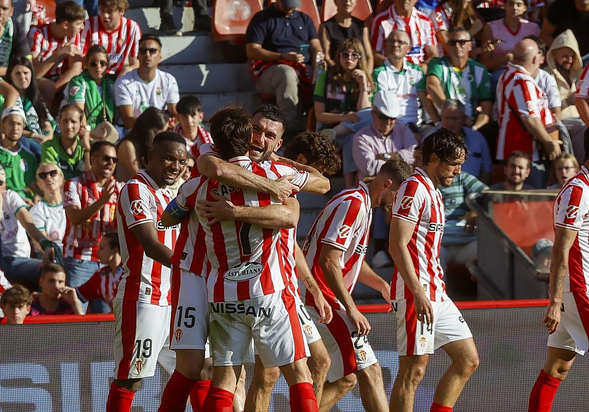 Las mejores imágenes del Sporting 2-1 Racing de Santander