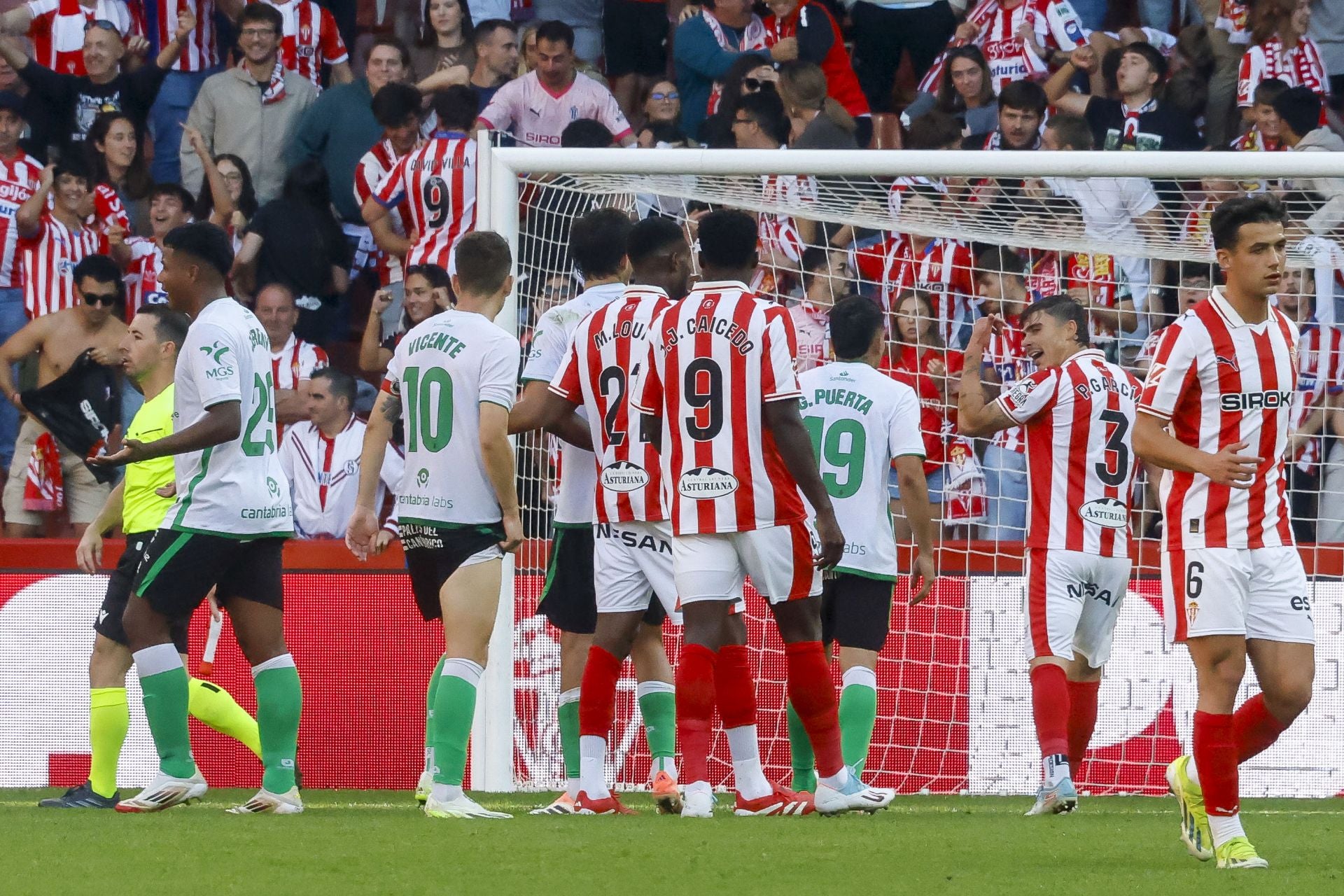 Las mejores imágenes del Sporting 2-1 Racing de Santander