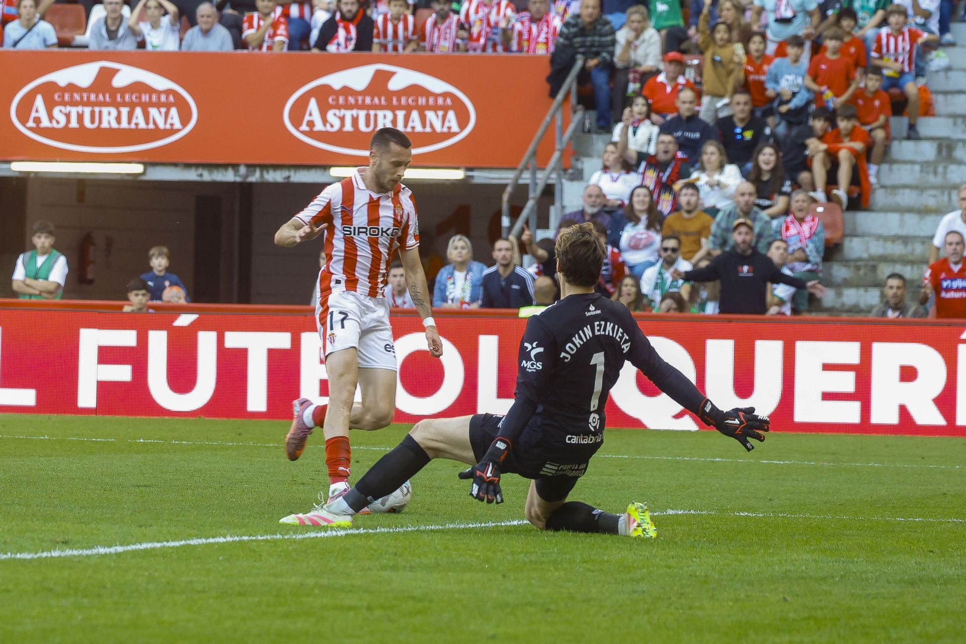 Las mejores imágenes del Sporting 2-1 Racing de Santander