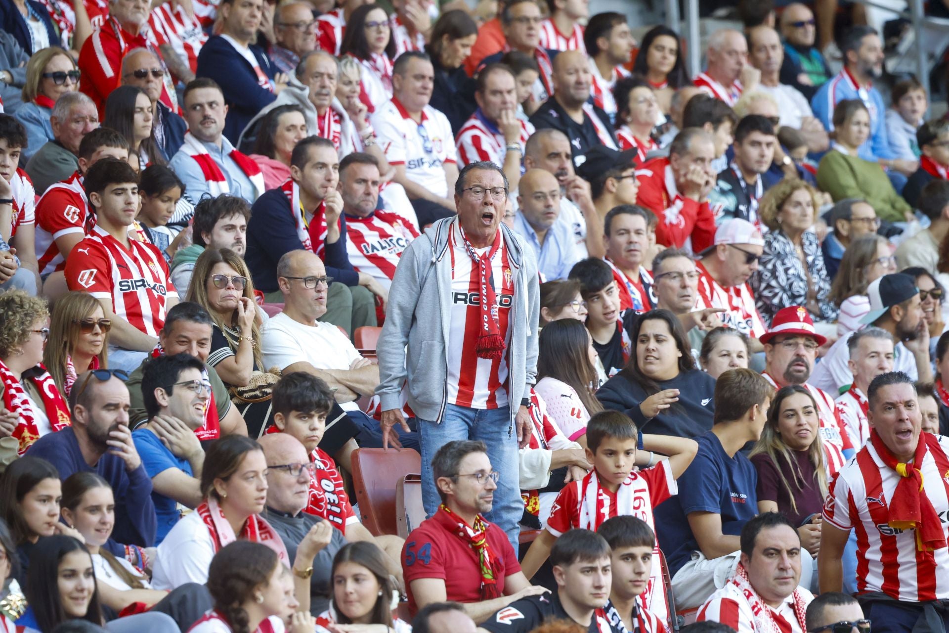 Las mejores imágenes del Sporting 2-1 Racing de Santander