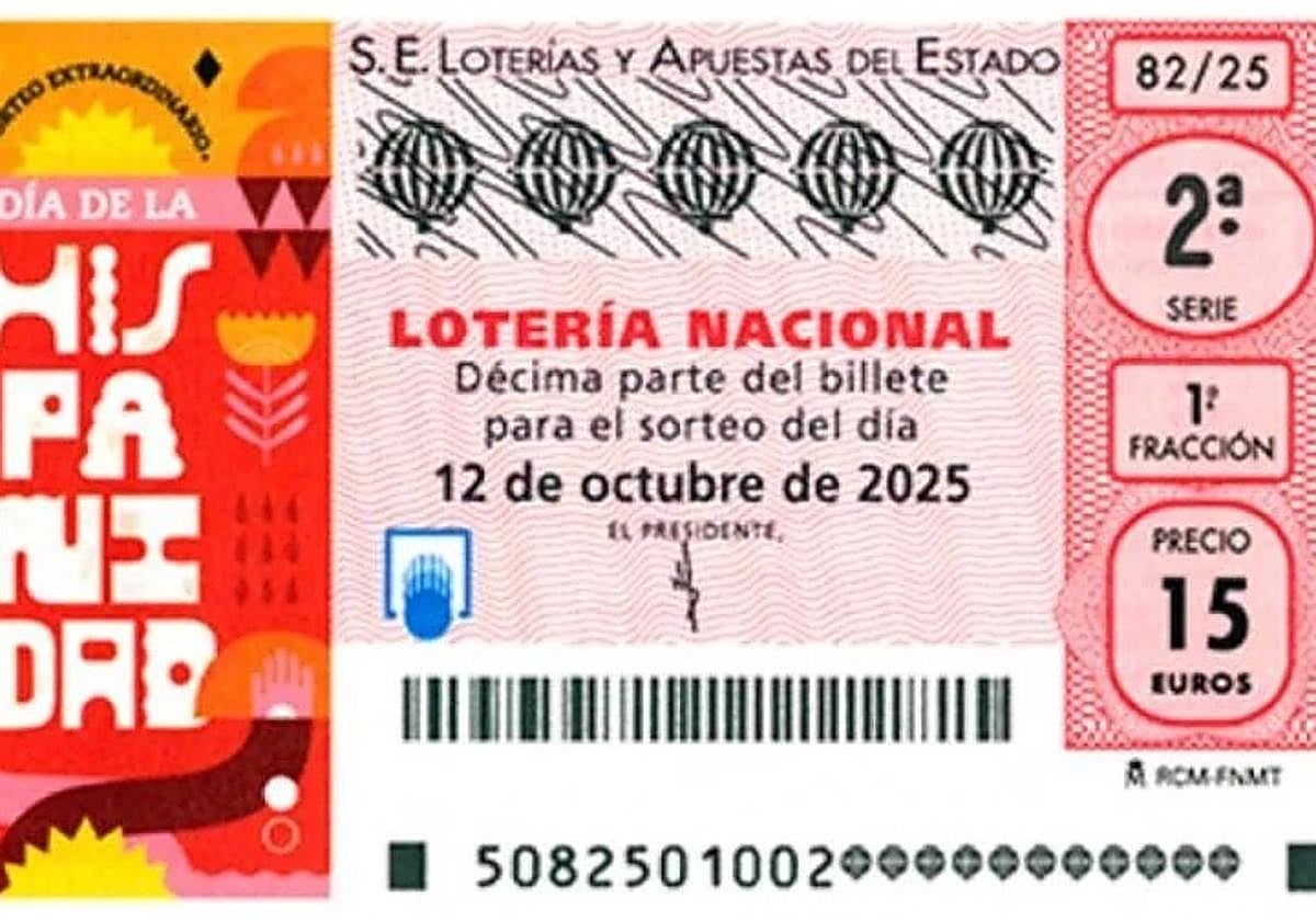 Comprueba el primer premio y los números premiados en el sorteo del 12 de octubre