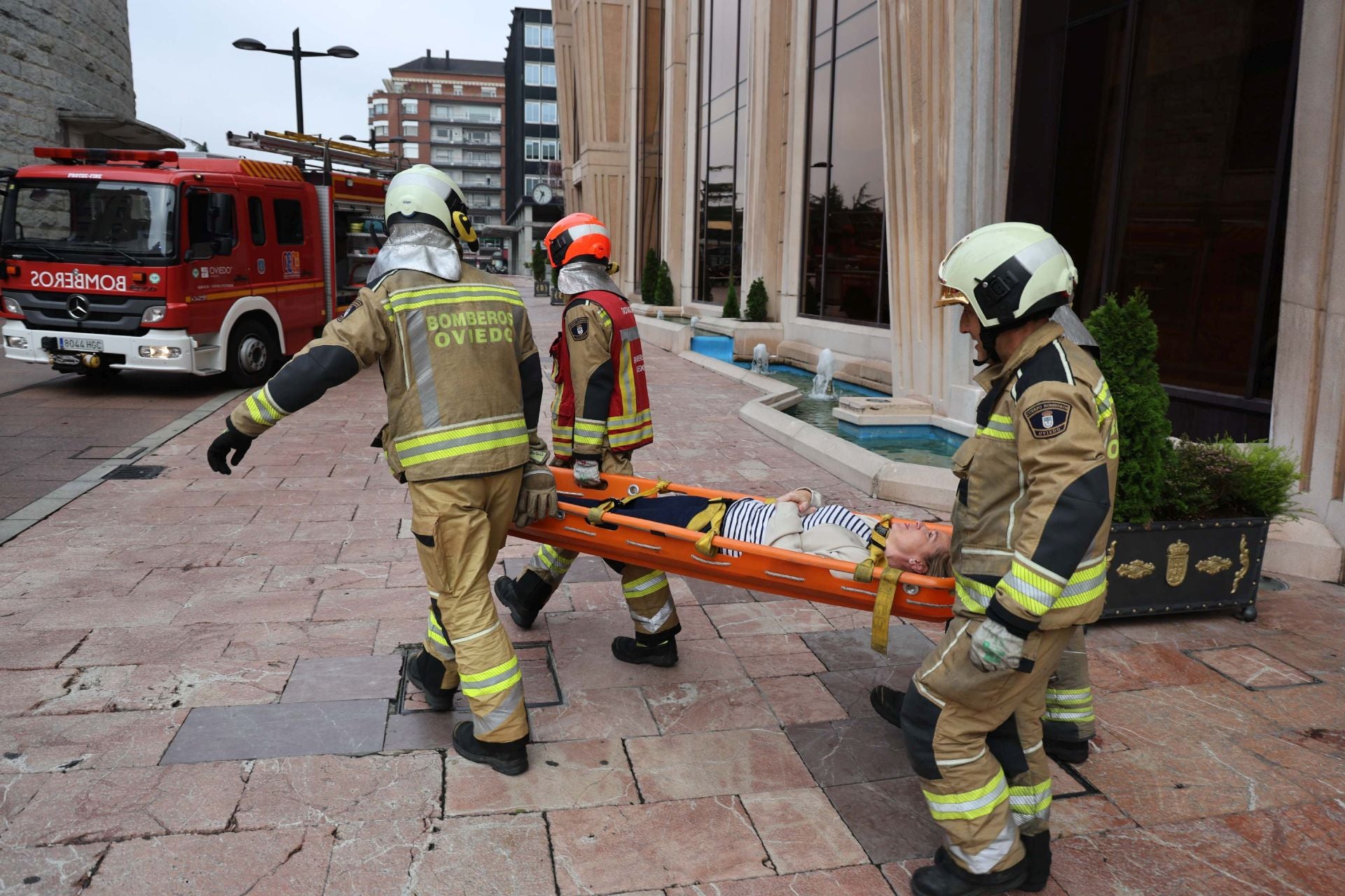 Desalojo en el Auditorio Príncipe Felipe de Oviedo por un simulacro de bomba