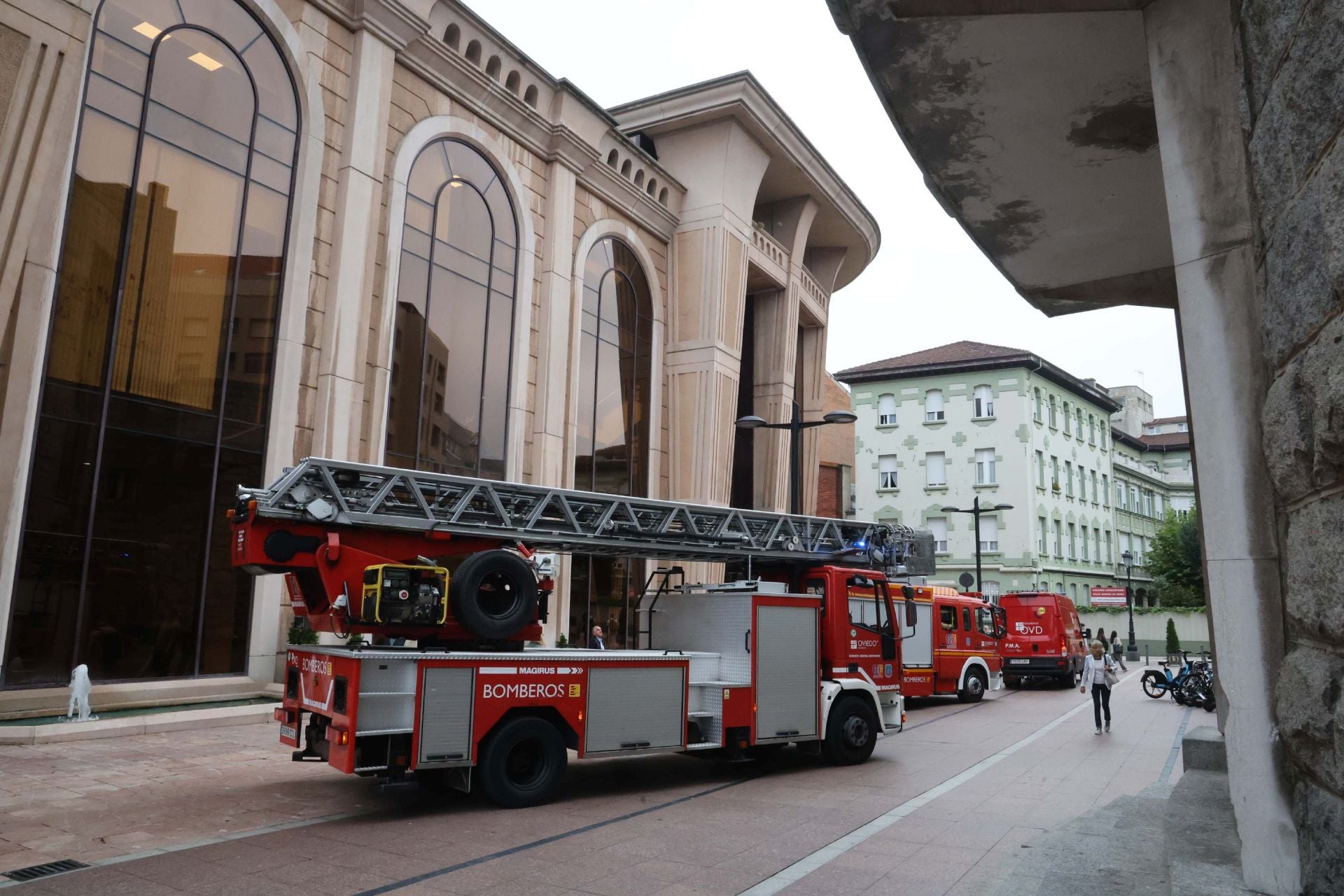 Desalojo en el Auditorio Príncipe Felipe de Oviedo por un simulacro de bomba