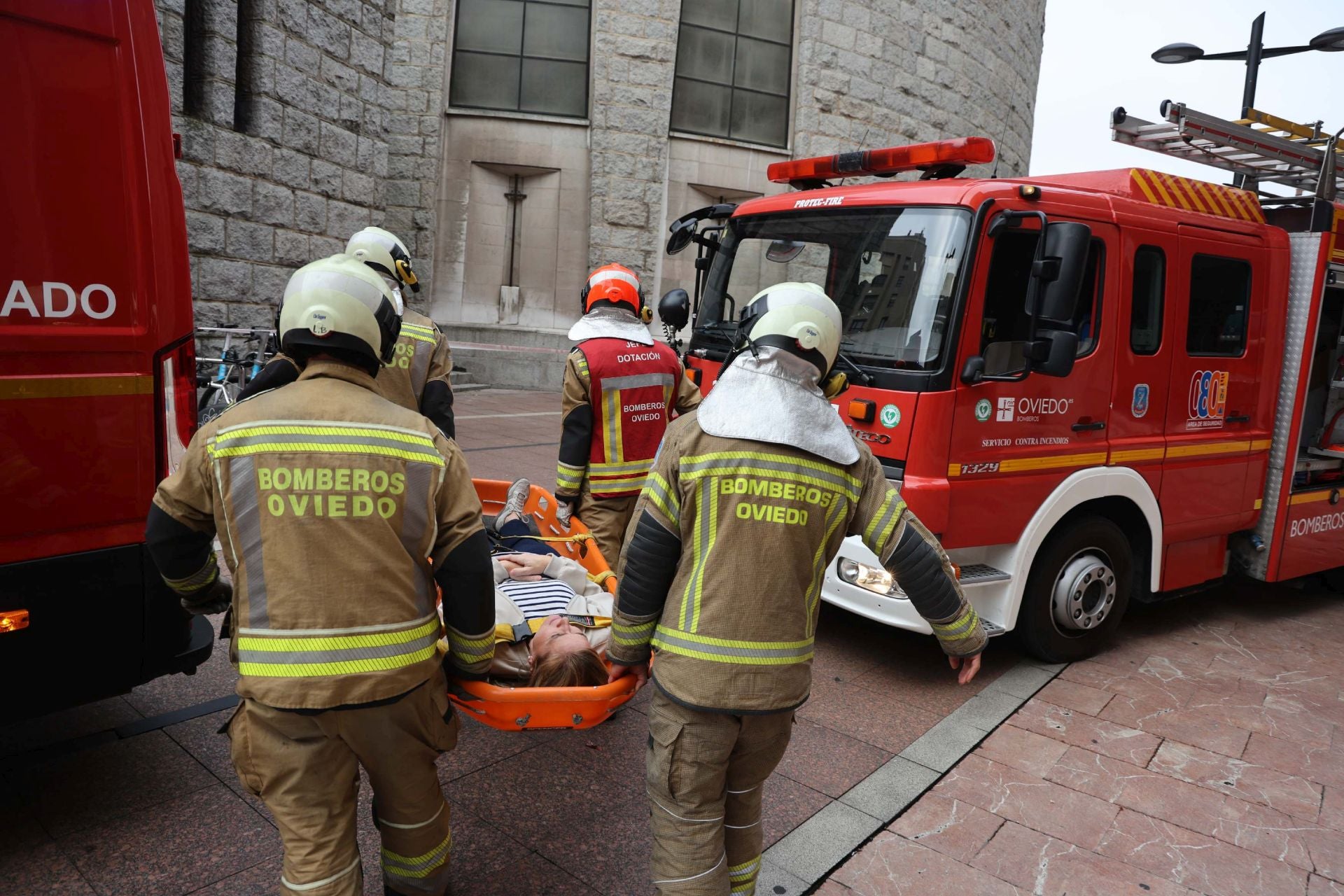 Desalojo en el Auditorio Príncipe Felipe de Oviedo por un simulacro de bomba