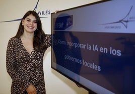 La concejala Raquel Ruiz, en la presentación de estas jornadas.