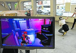 Un torneo de realidad virtual que tuvo lugar en la pasada edición de la feria.