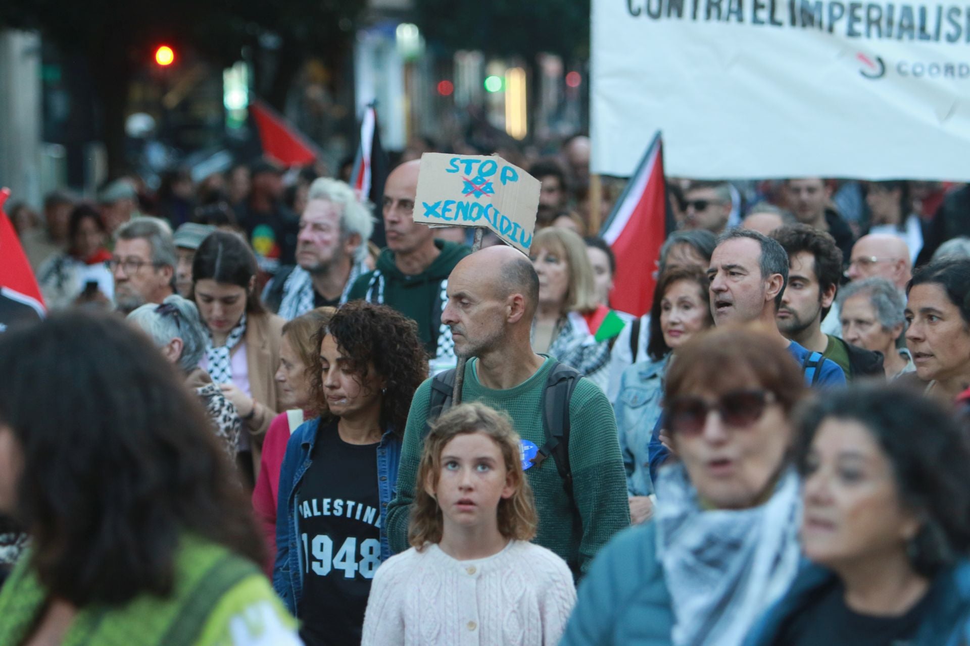 Manifestaciones en Asturias en defensa de Palestina