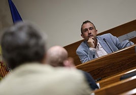 Ovidio Zapico, consejero de Ordenación del Territorio.