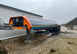 La telecabina de la estación lenense de Valgrande-Pajares