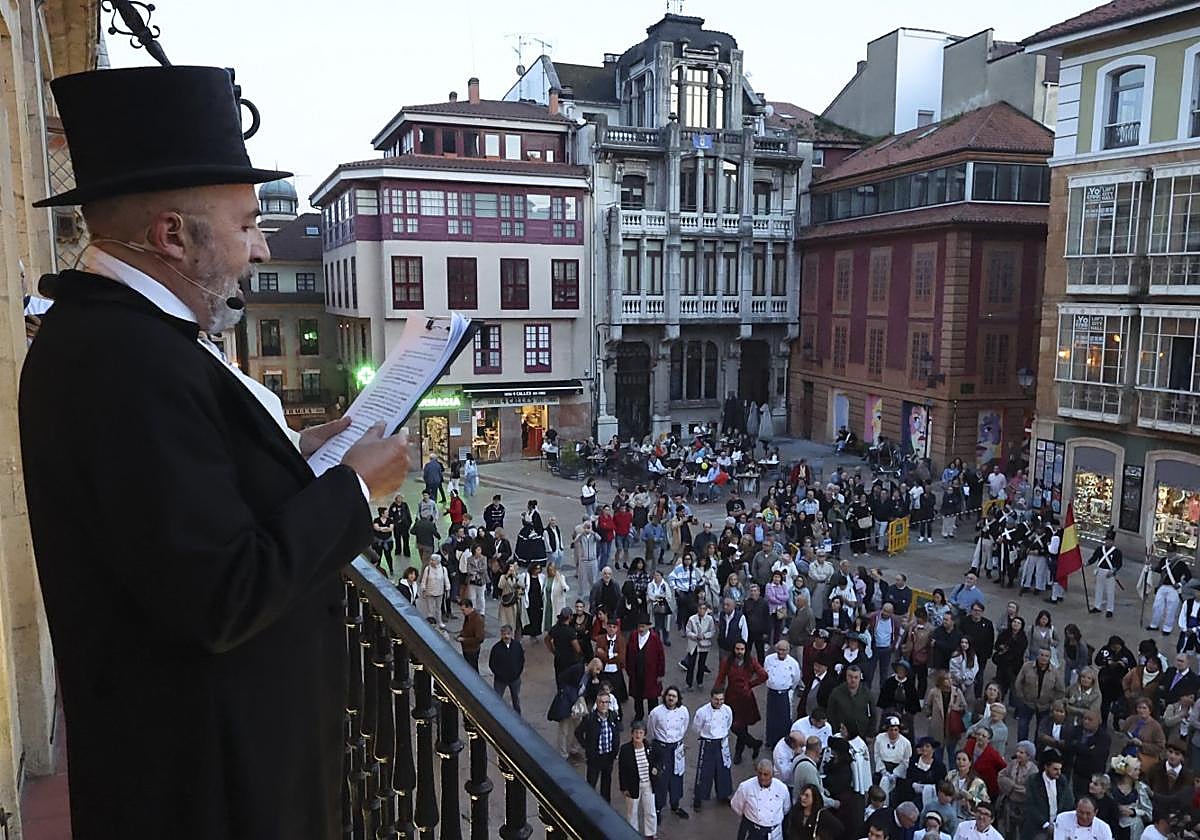 Pregón de la fiesta del Desarme.
