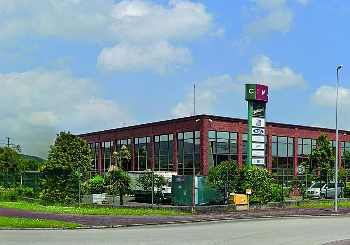 Instalaciones actuales de Industrias Cima, en el Polígono Industrial de Silvota, en Llanera.