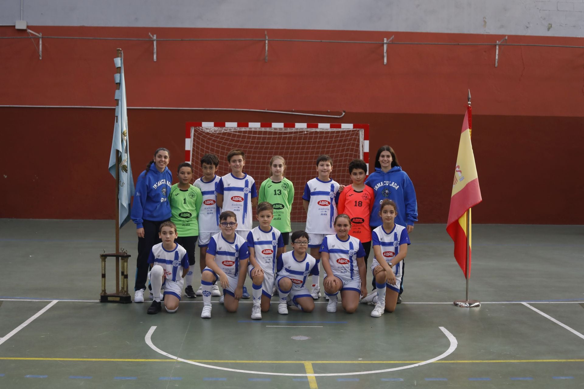 Estos son todos los equipos del colegio de La Inmaculada de Gijón