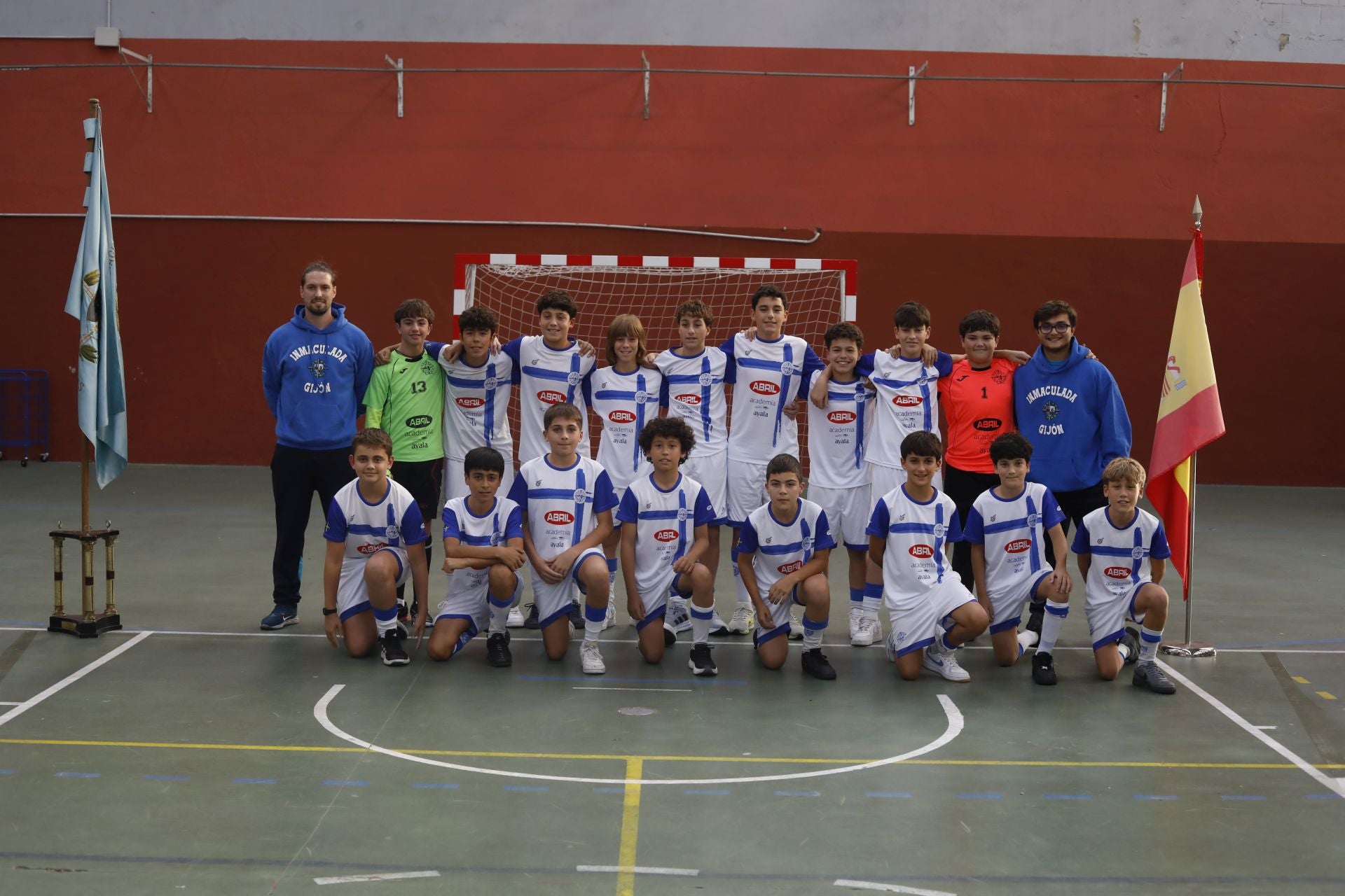 Estos son todos los equipos del colegio de La Inmaculada de Gijón