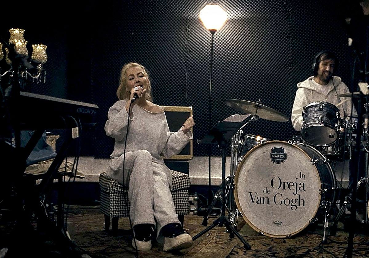 Amaia Montero, en su regreso a La Oreja de Van Gogh.