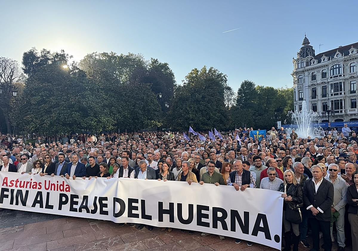 Este es el manifiesto de la Alianza por las Infraestructuras por la supresión del peaje del Huerna