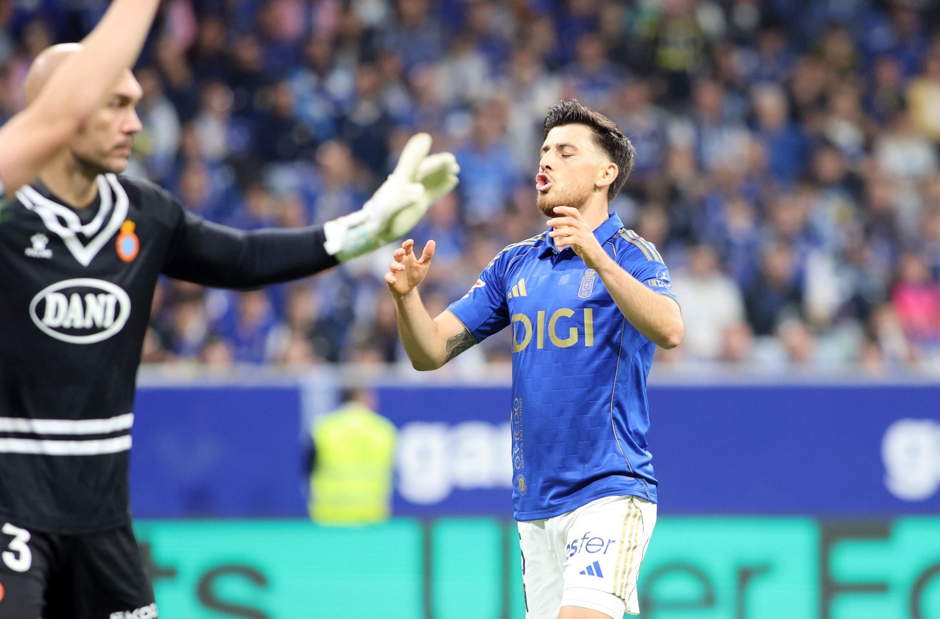 Las mejores imágenes del Real Oviedo 0 - 2 Espanyol