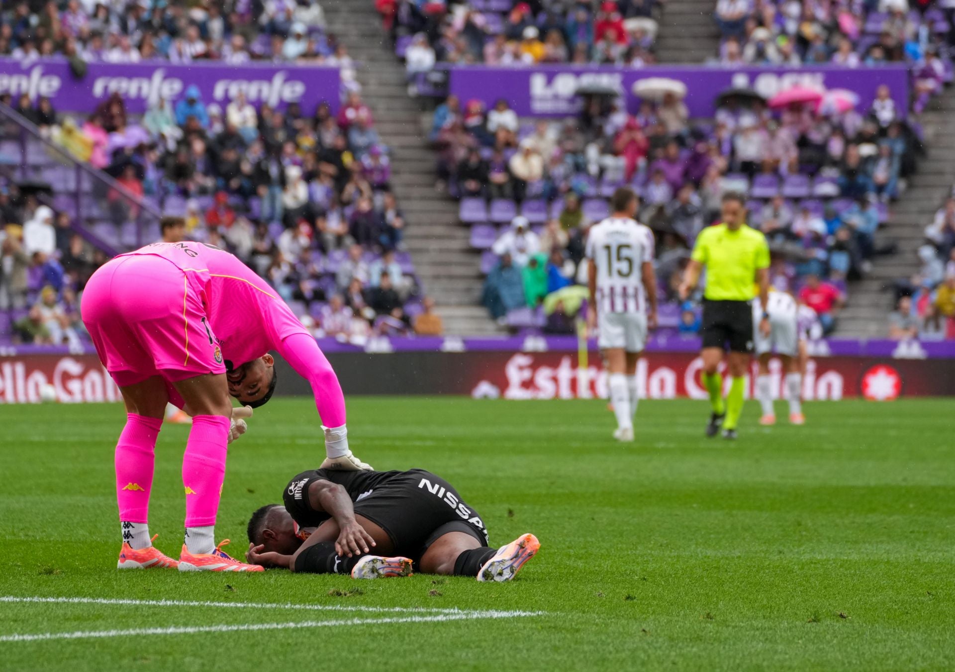 Las mejores jugadas del Real Valladolid-Sporting de Gijón, en imágenes