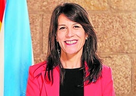 María Martínez, consejera gallega de Planificación de Infraestructuras.