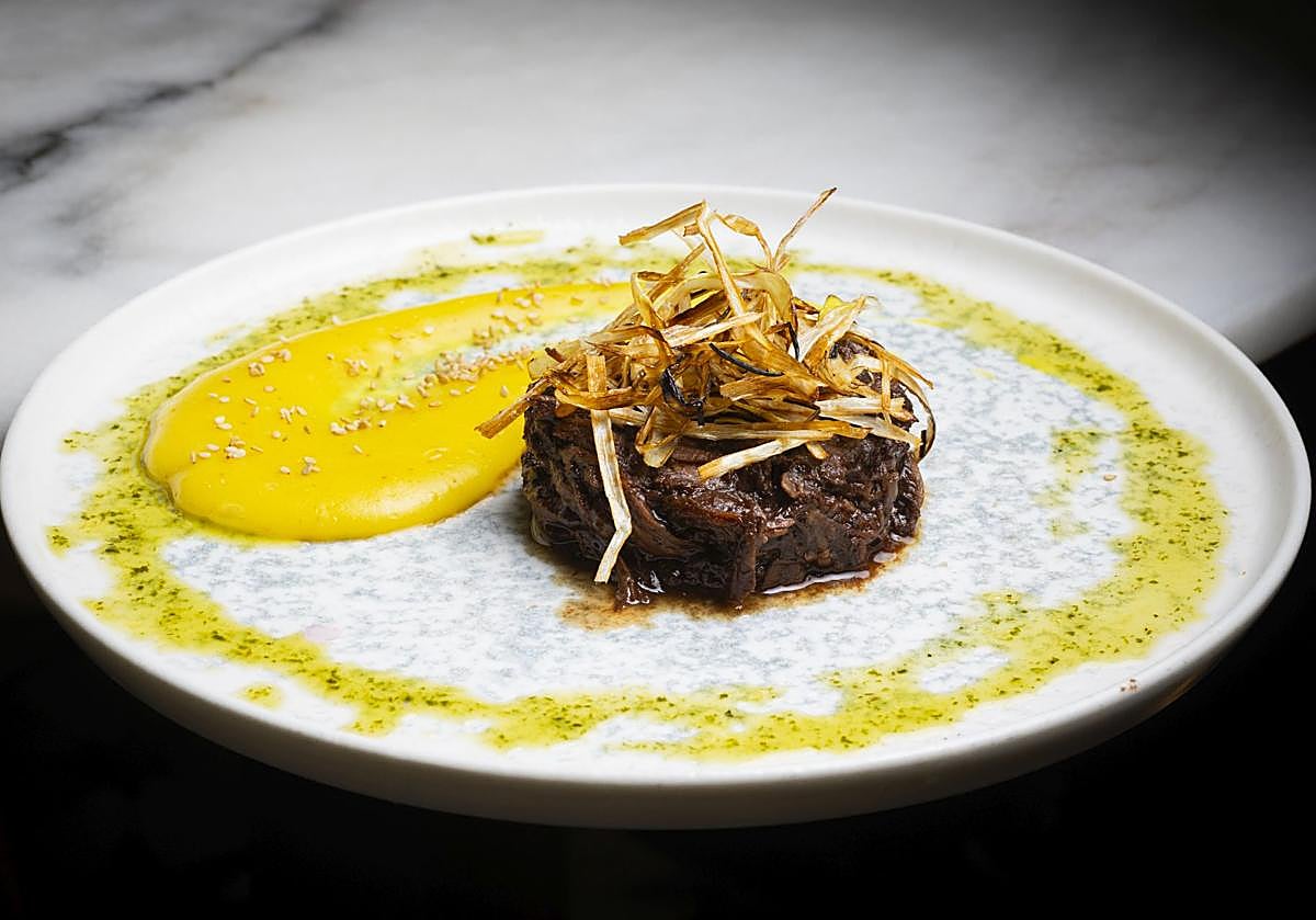 Imagen principal - Menú de Bioko en Oviedo