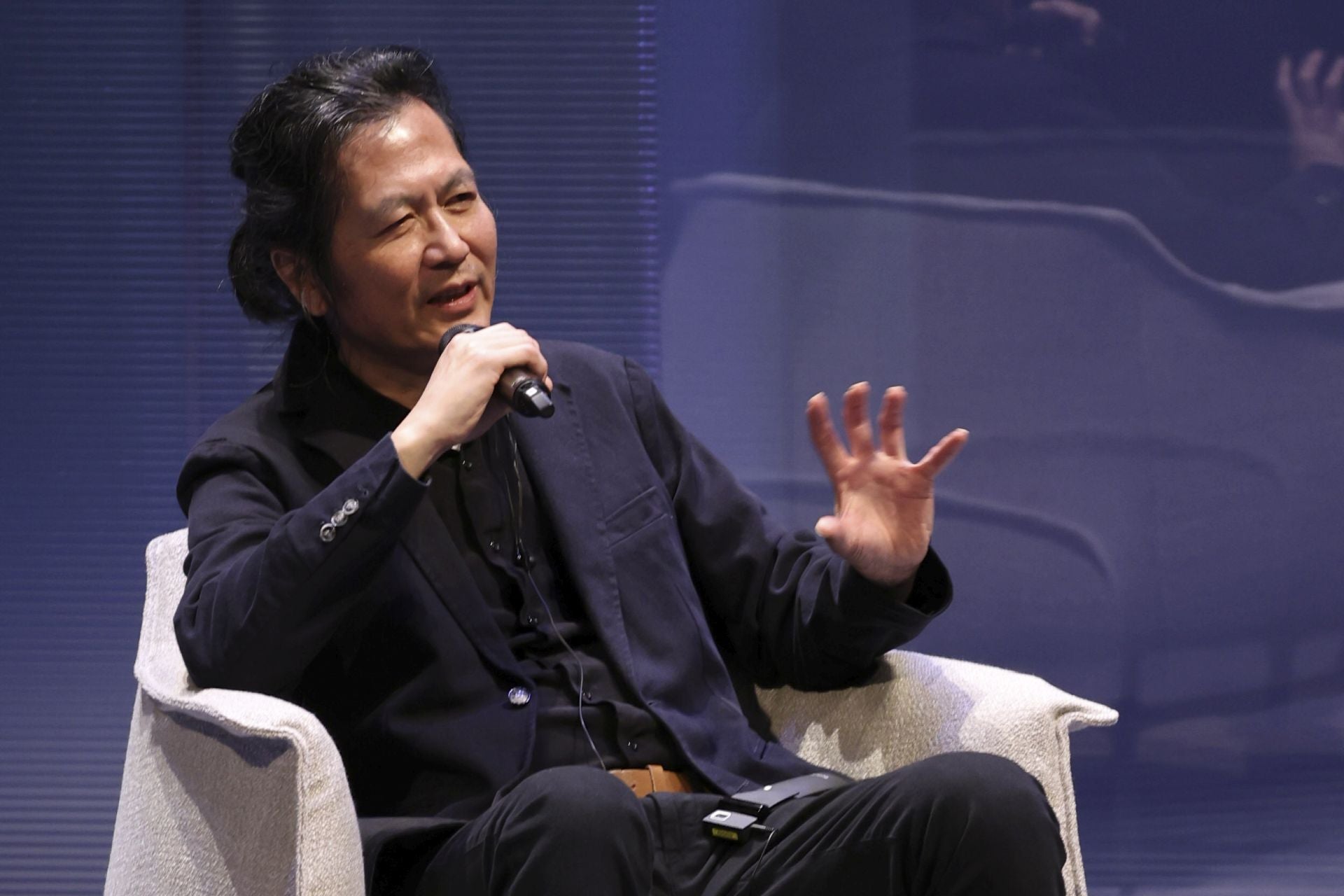 Encuentro de Byung-Chul Han con el público en el teatro Jovellanos