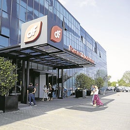 Sede central de Duro Felguera, en el Parque Científico de Gijón, para la que tiene una oferta de compra.