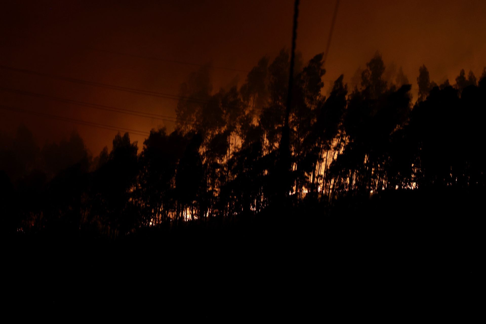 Vecinos desalojados y olor a quemado en todo Gijón: las imágenes del fuego en el Monte Areo