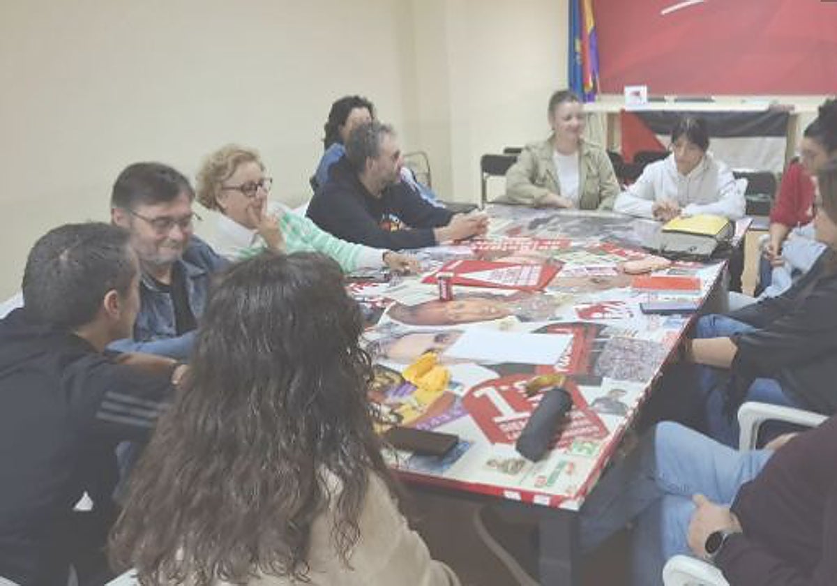 Asamblea de IU en la que se tomó la decisión de romper el pacto.