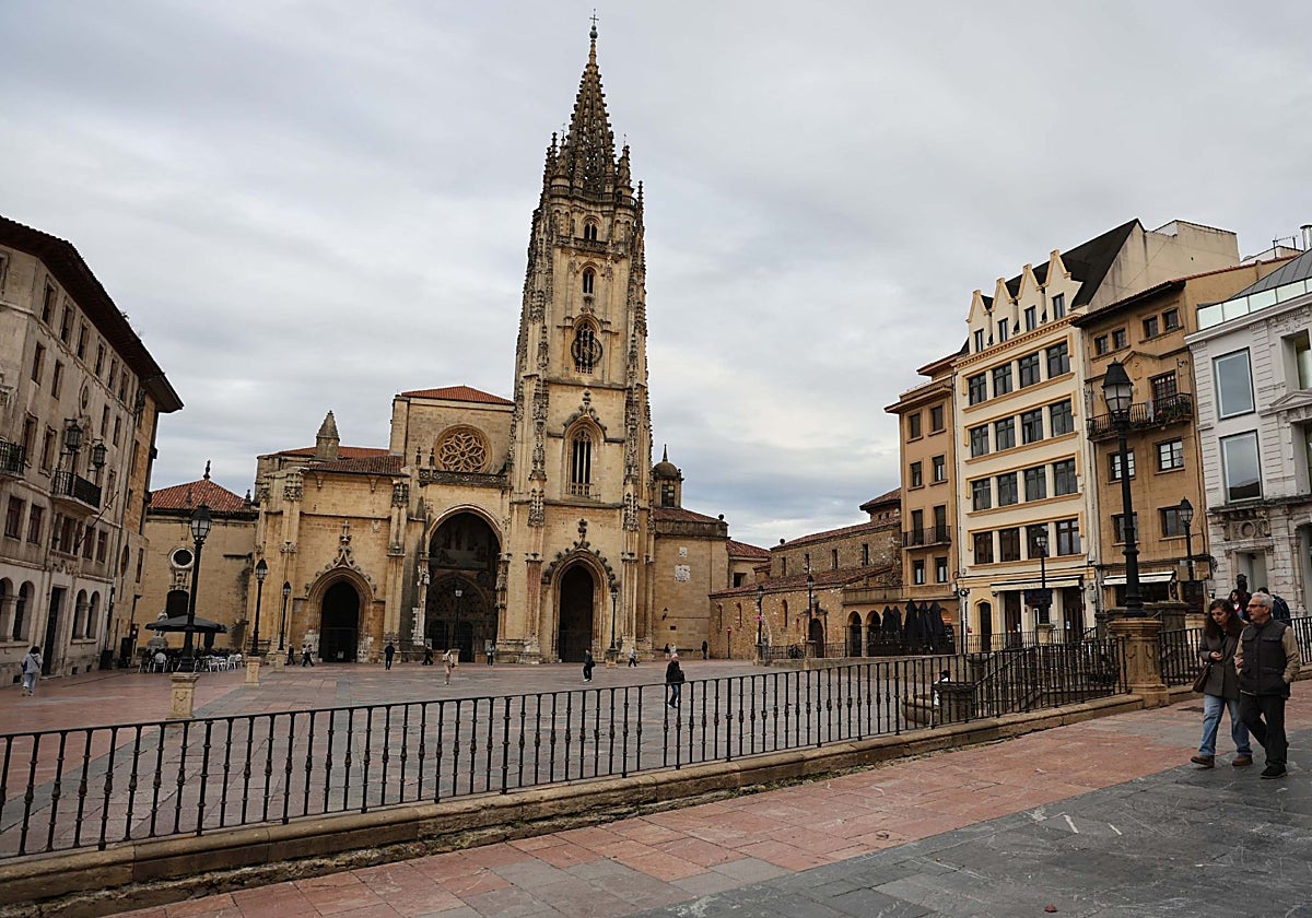 La Catedral de Oviedo.