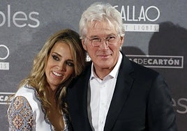 Alejandra Gere y Richard Gere.