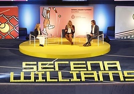 Encuentro de Serena Williams con el público en el Calatrava