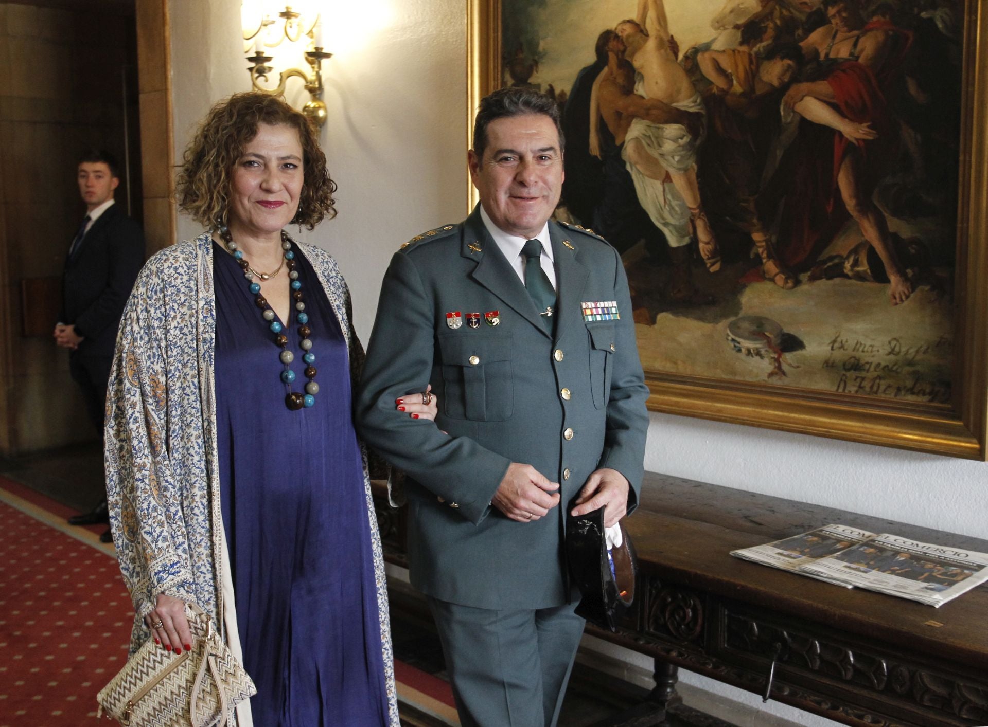 De la entrada de la reina Sofía al ambiente político y empresarial en el hall del Reconquista