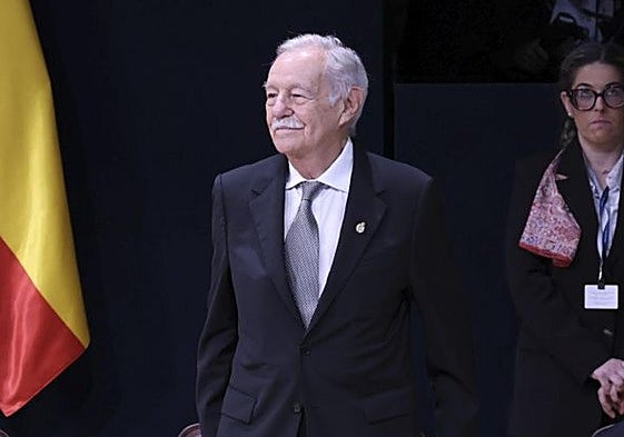 Eduardo Mendoza, en la gala de los Premios Princesa.