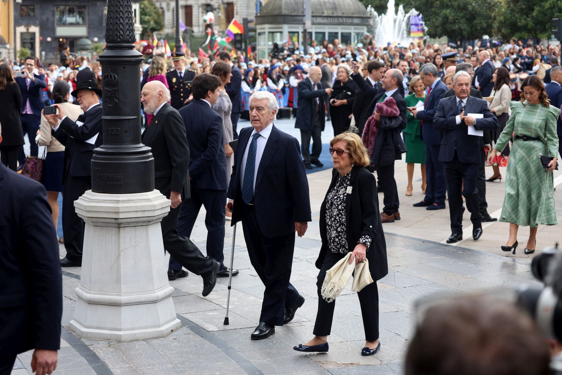Todos los invitados en la alfombra azul de los Premios Princesa de Asturias