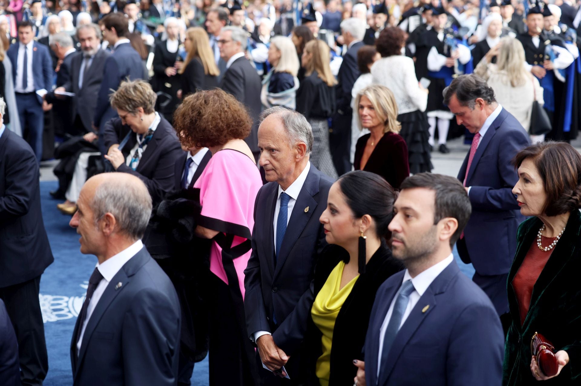 Todos los invitados en la alfombra azul de los Premios Princesa de Asturias