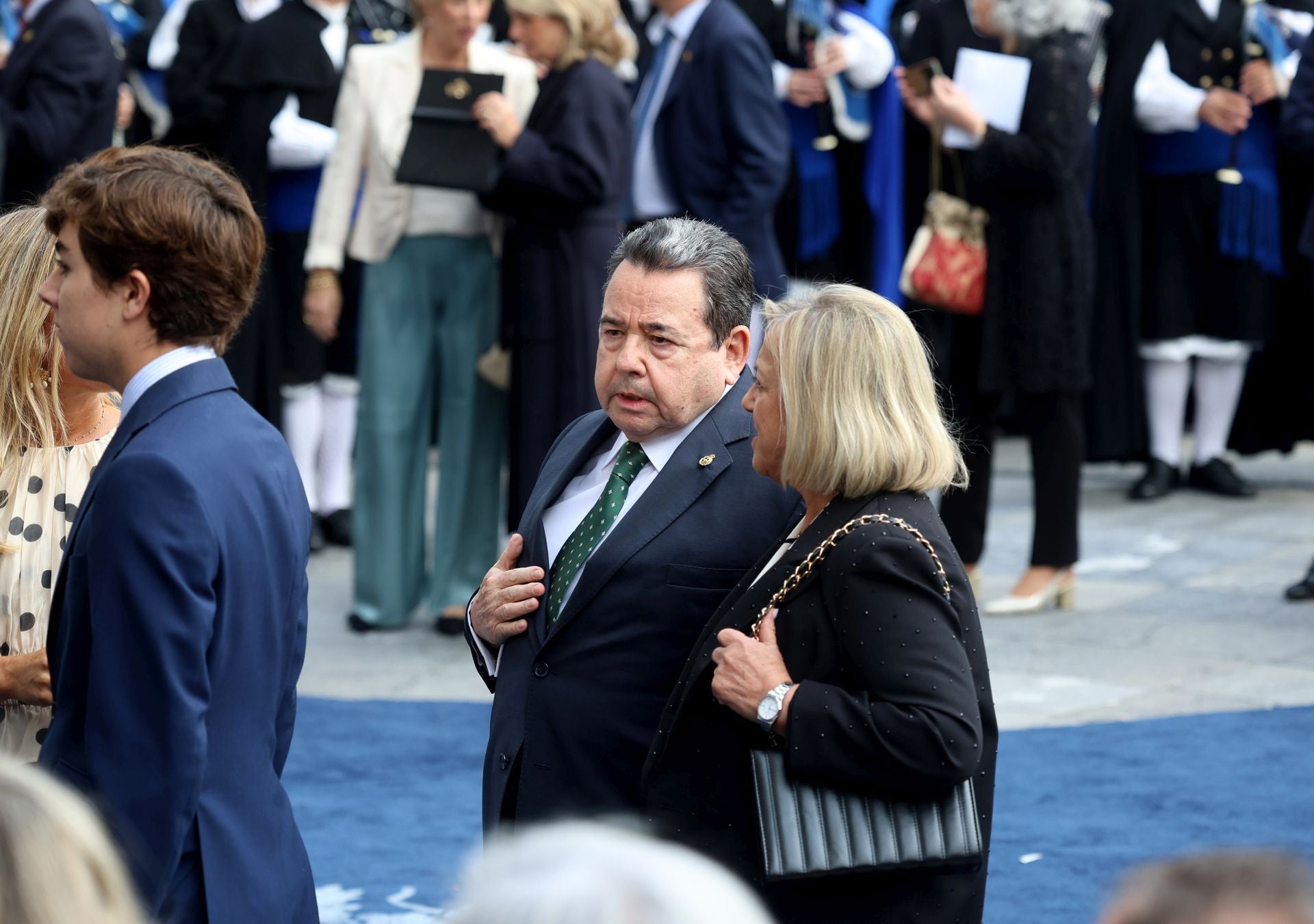 Todos los invitados en la alfombra azul de los Premios Princesa de Asturias