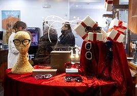 Escaparate de una óptica.