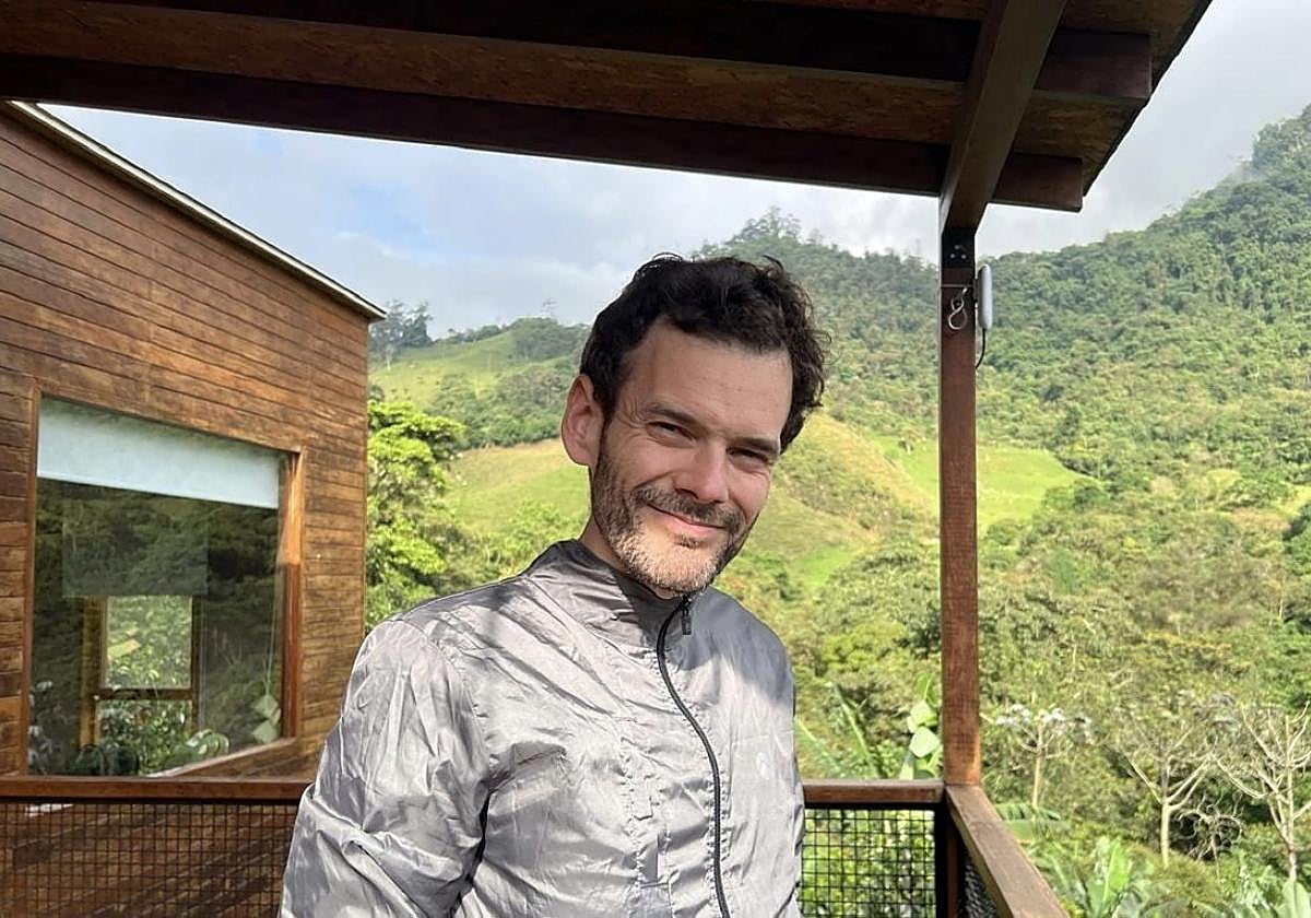 Juan Martínez es de Valdesoto y vive en Colombia.