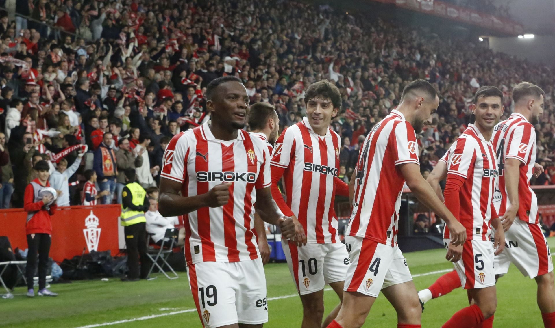 Las mejores jugadas del Sporting - Zaragoza en imágenes