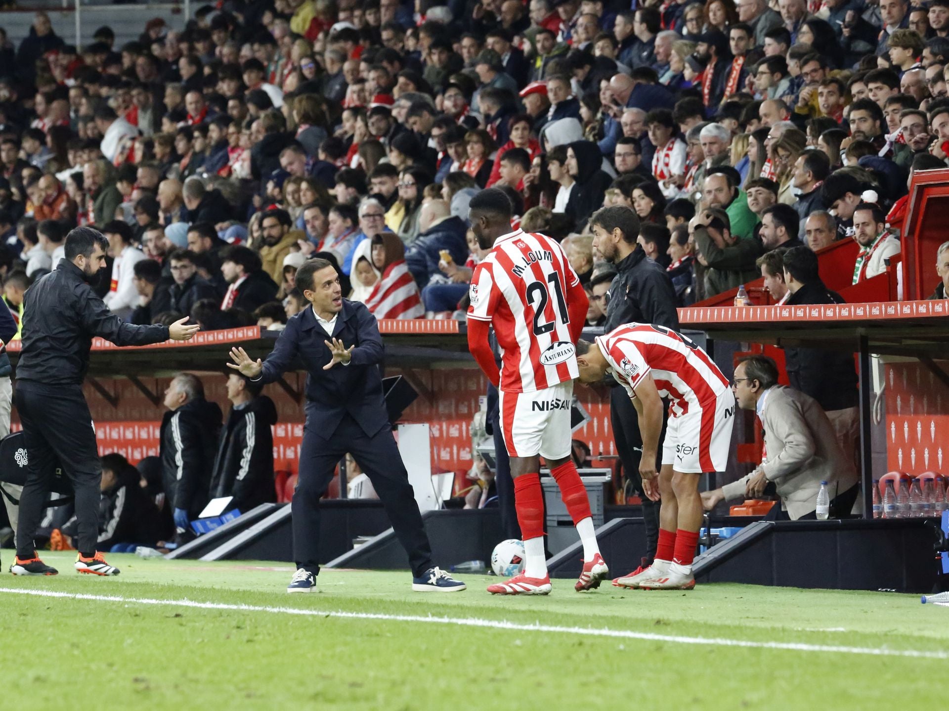 Las mejores jugadas del Sporting - Zaragoza en imágenes