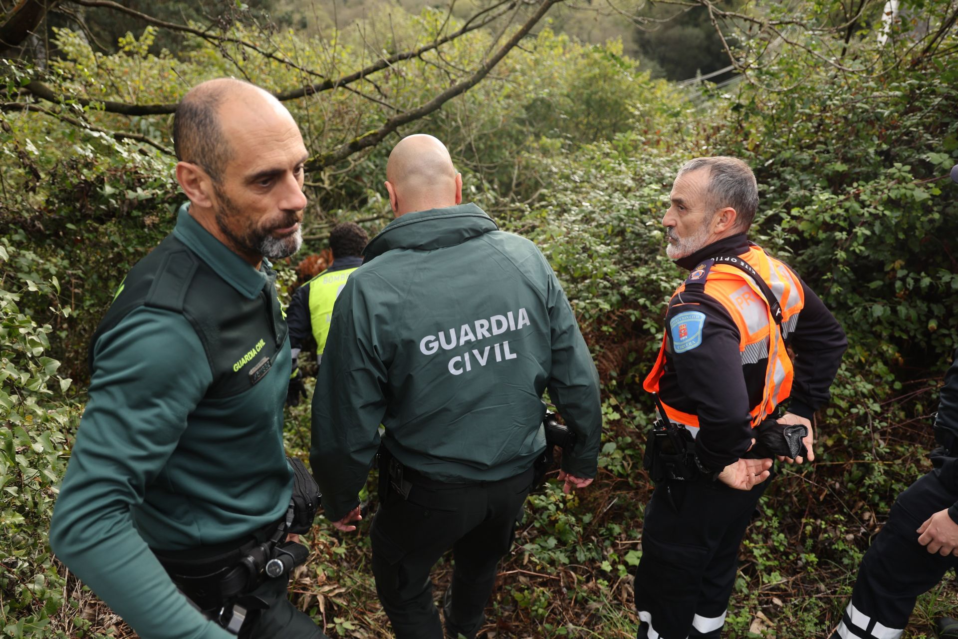 Las imágenes del milagroso rescate al hombre desaparecido en Corvera