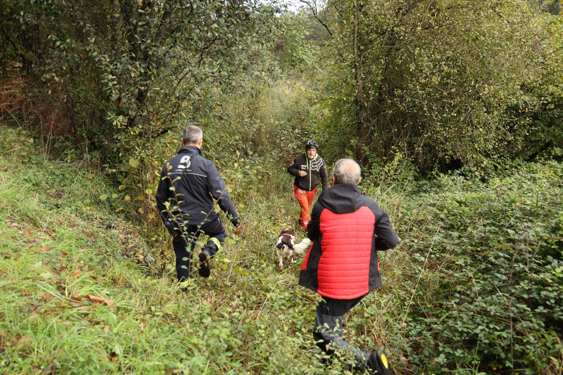 Las imágenes del milagroso rescate al hombre desaparecido en Corvera
