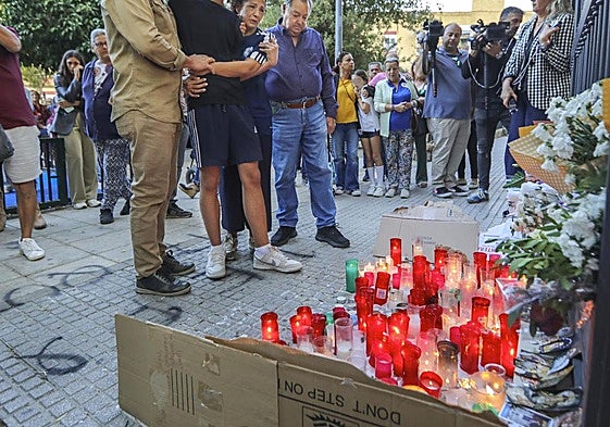 Concentración por Sandra Peña en Sevilla.